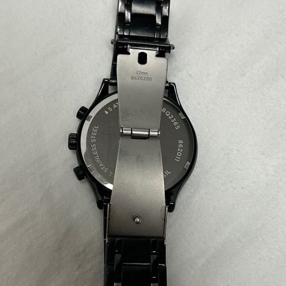 Black Fossil Stainless Steel Watch - Picture 4 of 8